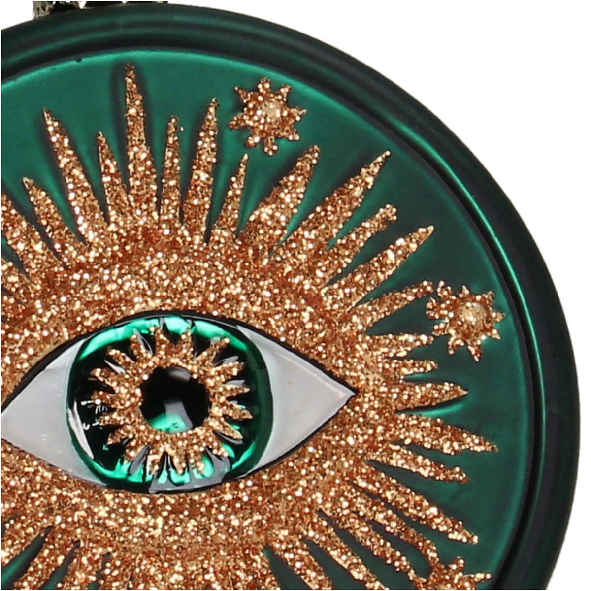 Kerst Ornament Oog Groen - Kersten