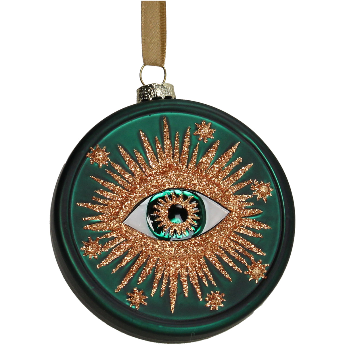 Kerst Ornament Oog Groen - Kersten