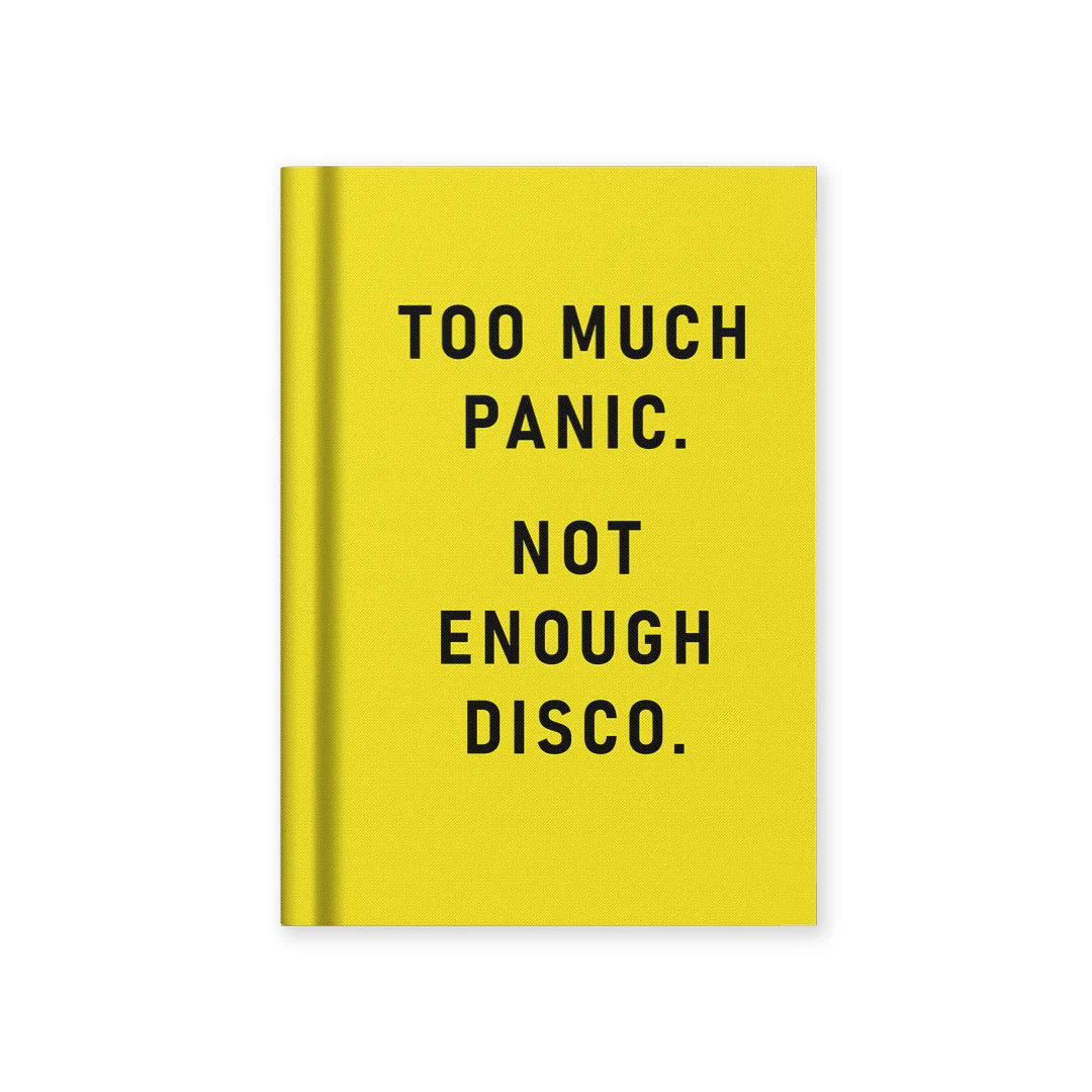 Too Much Panic, Not Enough Disco A7 Notebook – Ohh Deer