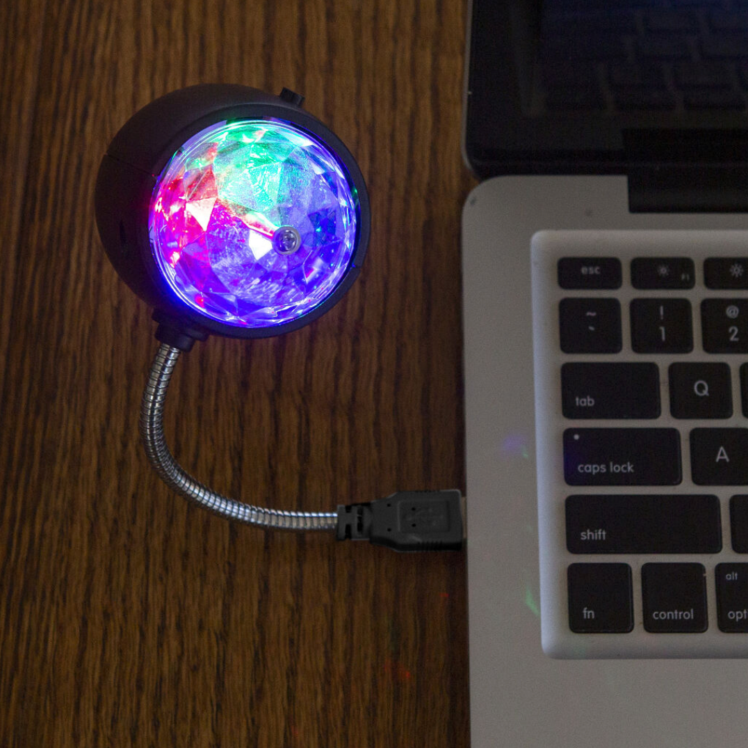 Disco-USB-Licht – Kikkerland 