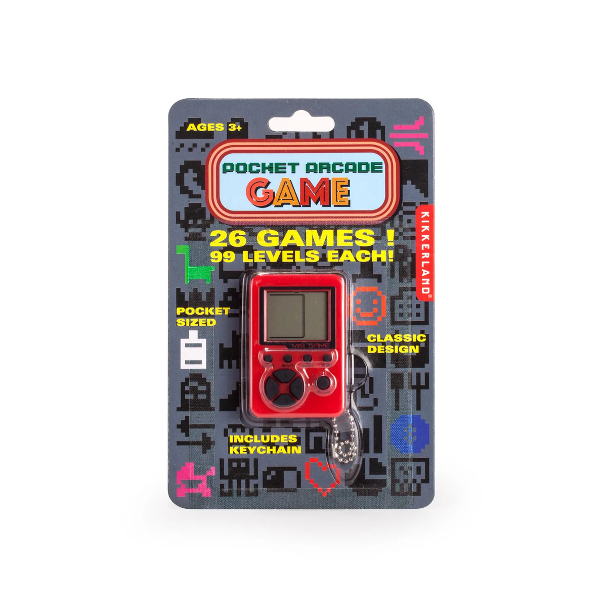 Pocket Arcade Game - Kikkerland