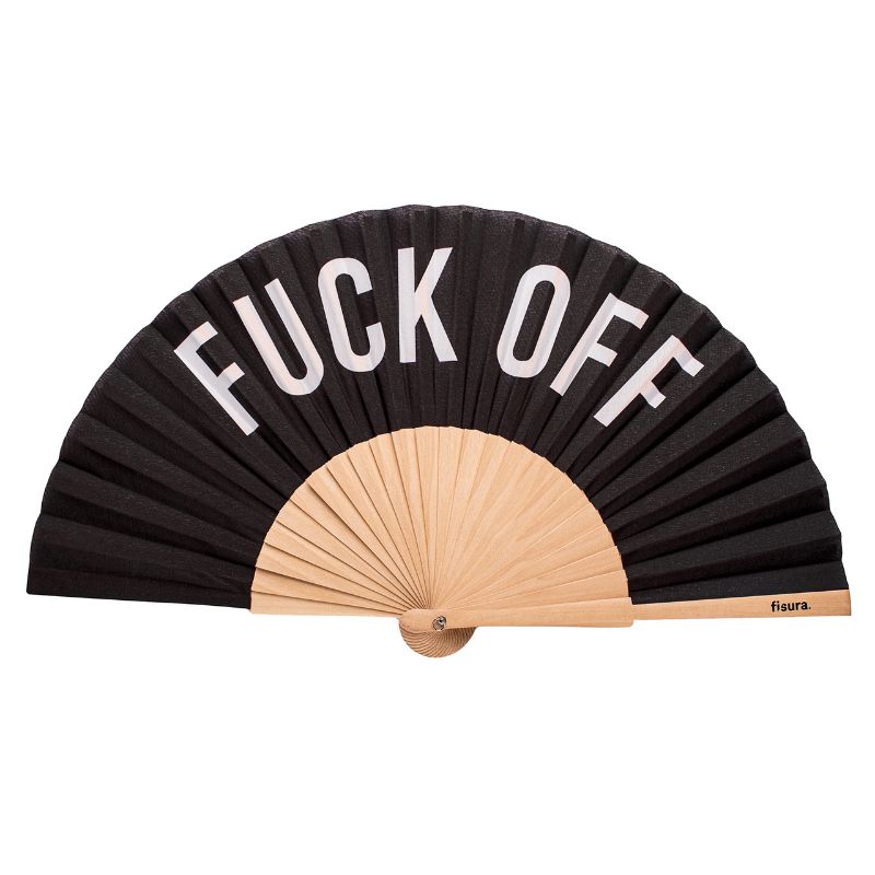 Waaier Hout F#ck Off - Fisura