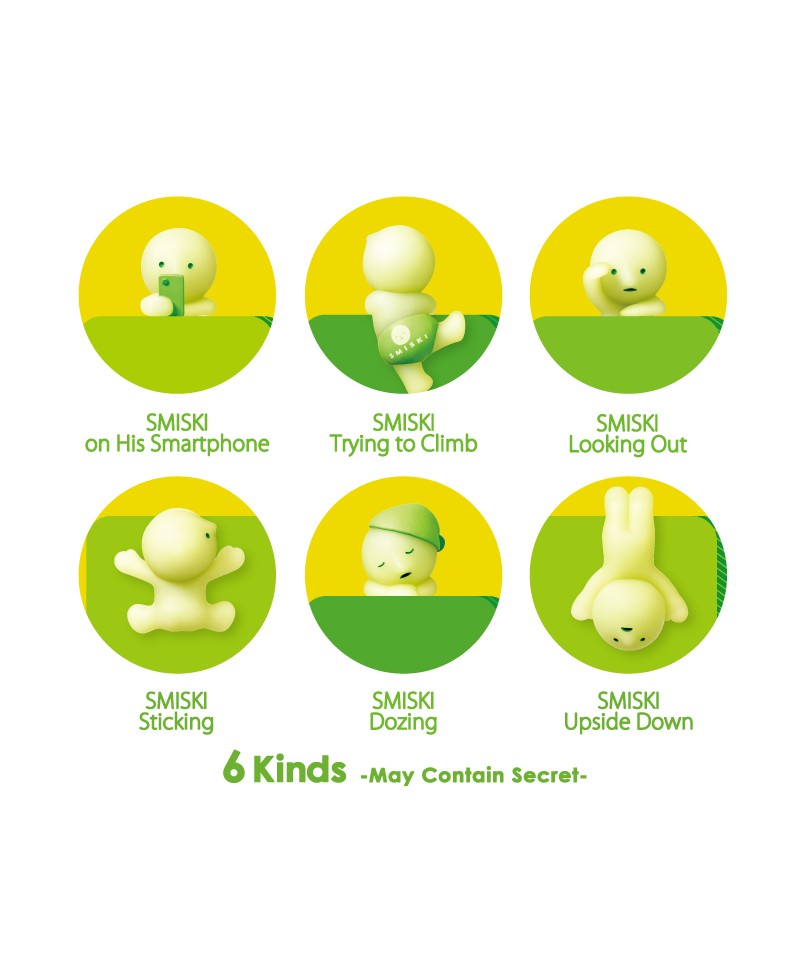 Blind Box Smiski Hippers - Smiski