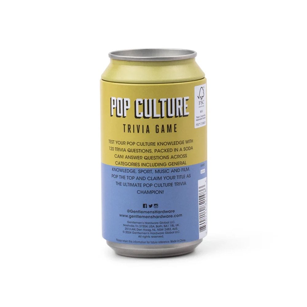 Kaartspel Pop Quiz In a Can - Paddywax
