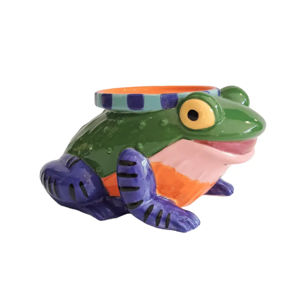Candlestick Loteria La Rana Frog Large - Kitsch Kitchen