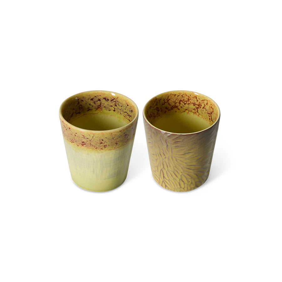 Mugs Lungo Van Gogh Sunflowers - HKliving (Set of 2)