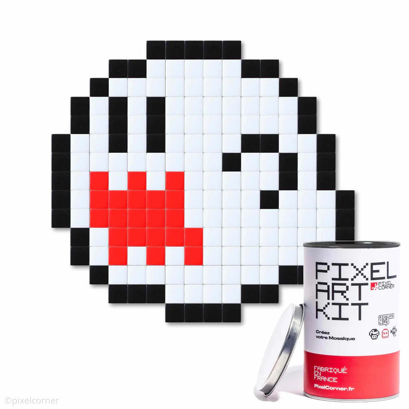 Bausatz Pixel Art Boo Super Mario - Pixel Corner