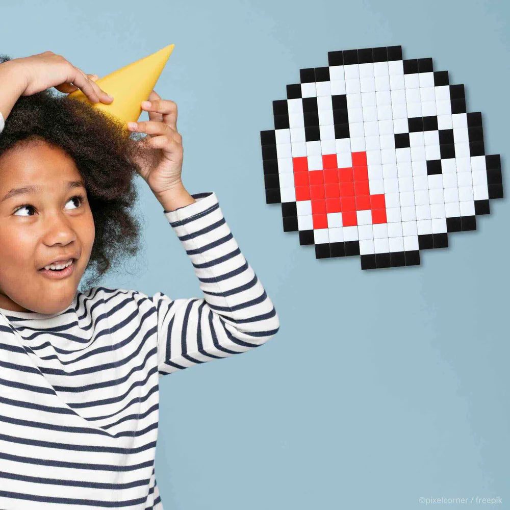 Bausatz Pixel Art Boo Super Mario - Pixel Corner