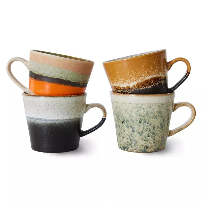 Mokken Cappuccino Verve - HKliving (Set van 4)