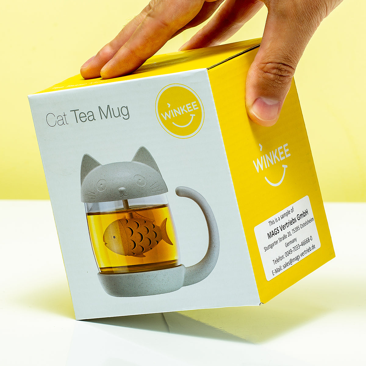 Tassen-Ei Katze – Winkee 