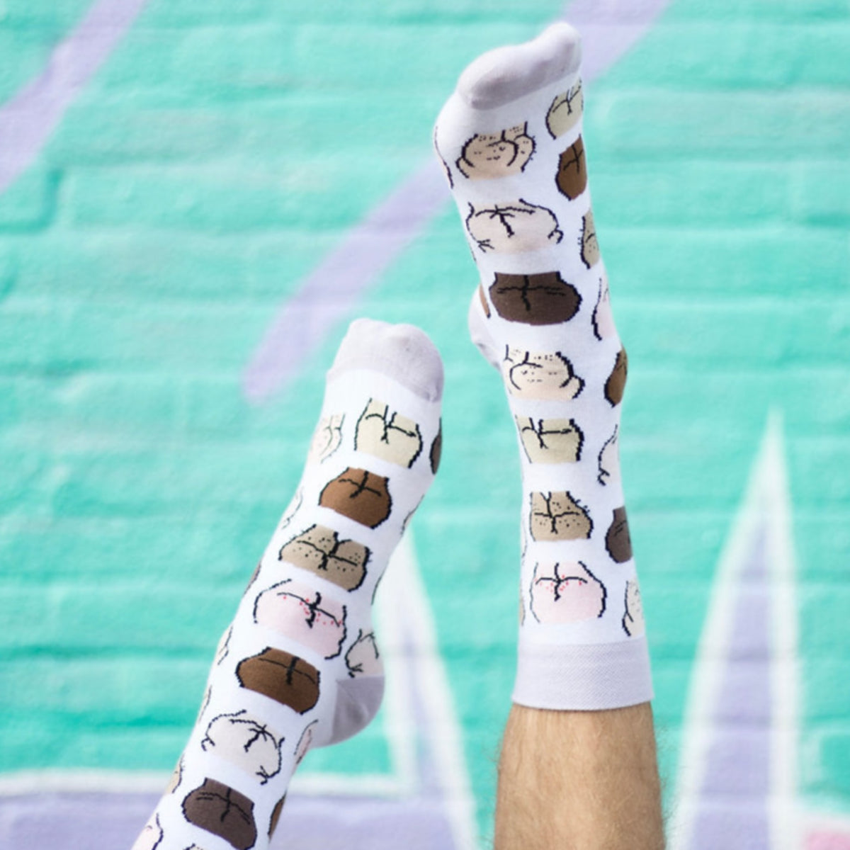 Socks Cute Butt - Eat Mielies