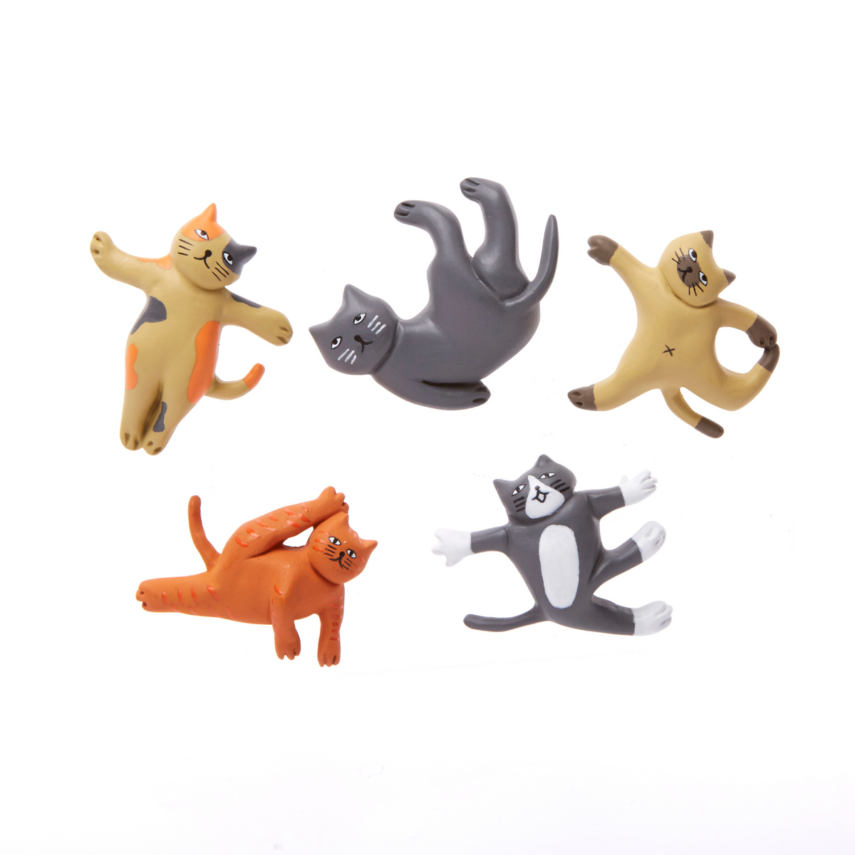 Magneten Katten Yoga - Kikkerland