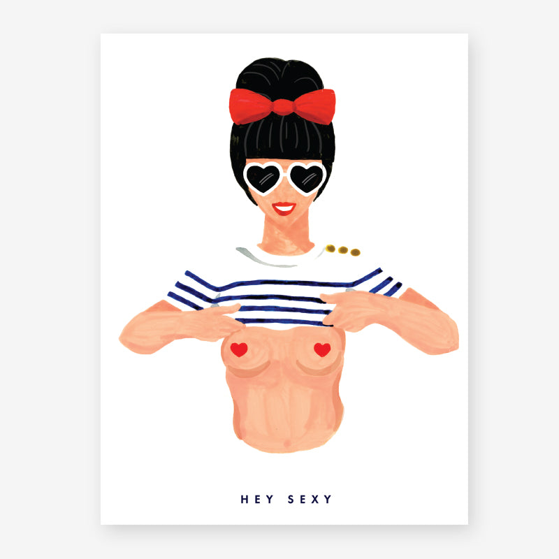 Drucken Sie Hey Sexy Girl Small – All The Ways To Say 
