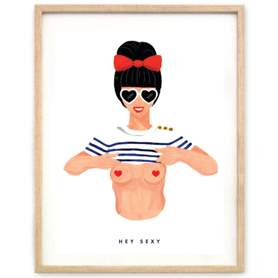 Drucken Sie Hey Sexy Girl Small – All The Ways To Say 